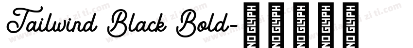 Tailwind Black Bold字体转换